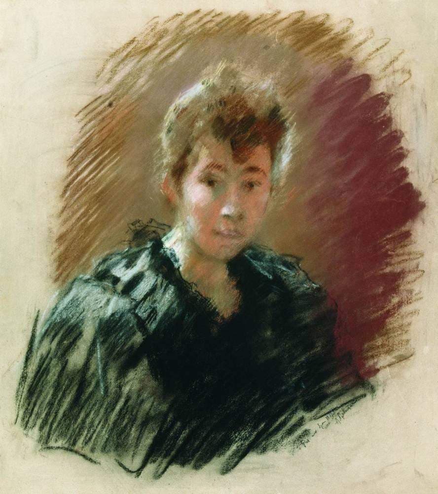 Portrait of Sofia Petrovna Kuvshinnikov — Isaac Levitan