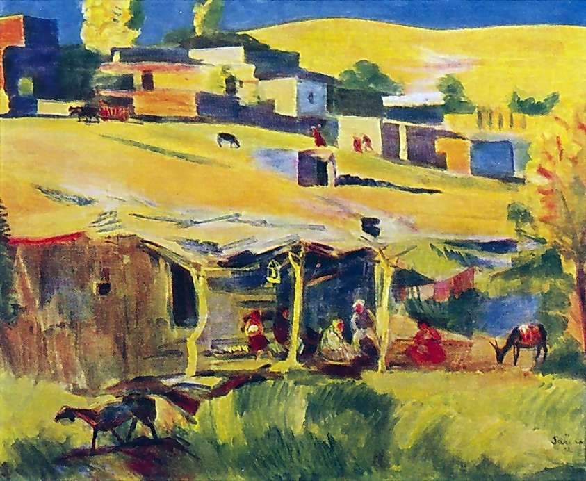 Settlement — Martiros Saryan