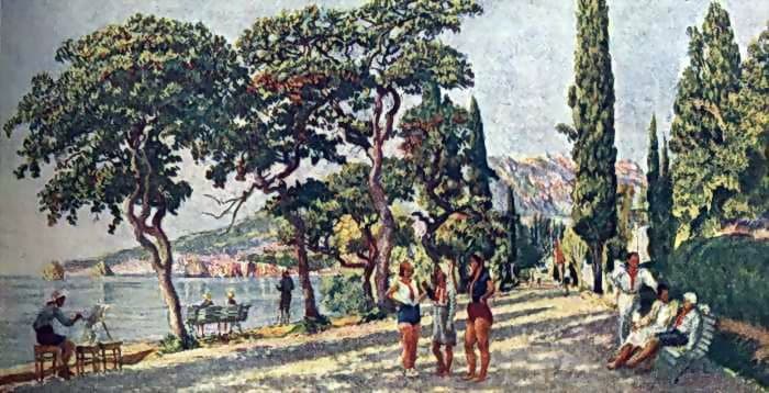 September morning in Artek — Ilya Mashkov