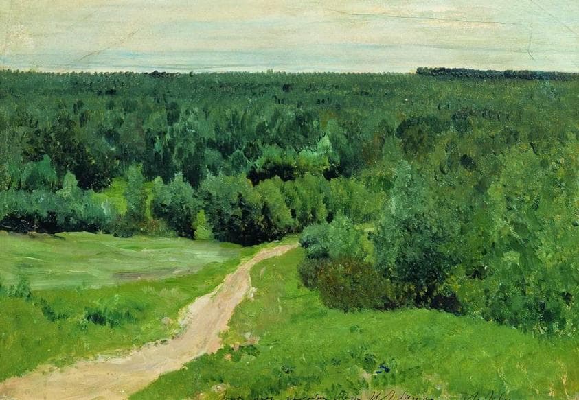 Forest gave — Isaac Levitan