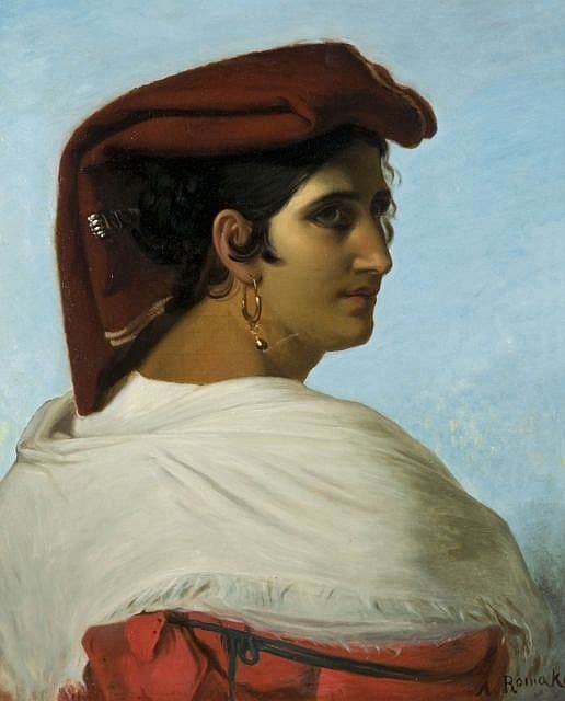 Italian three-quarter — Anton Romako