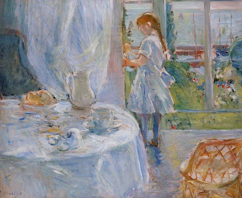 Cottage Interior (also known as Interior at Jersey) — Berthe Morisot