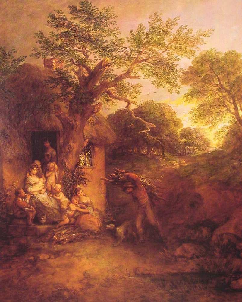 The Woodcutter's House — Thomas Gainsborough