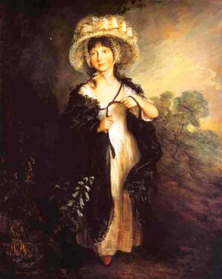 Miss Elizabeth Haverfield — Thomas Gainsborough