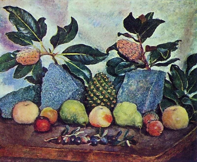 Still life with magnolias — Ilya Mashkov