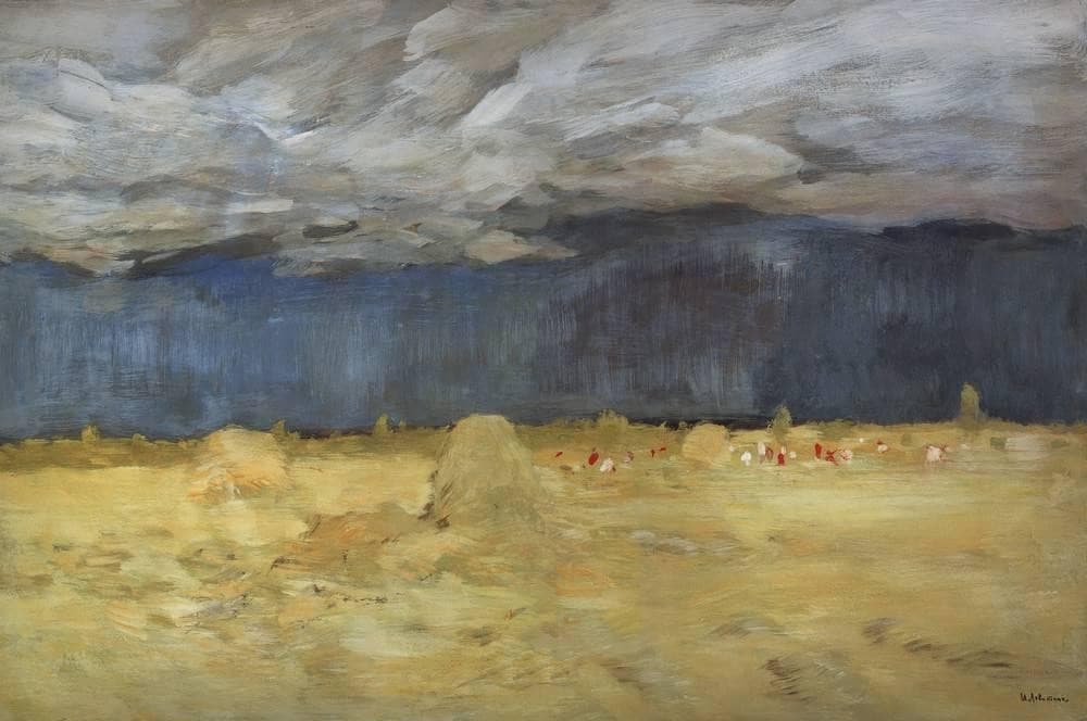 Haystacking — Isaac Levitan