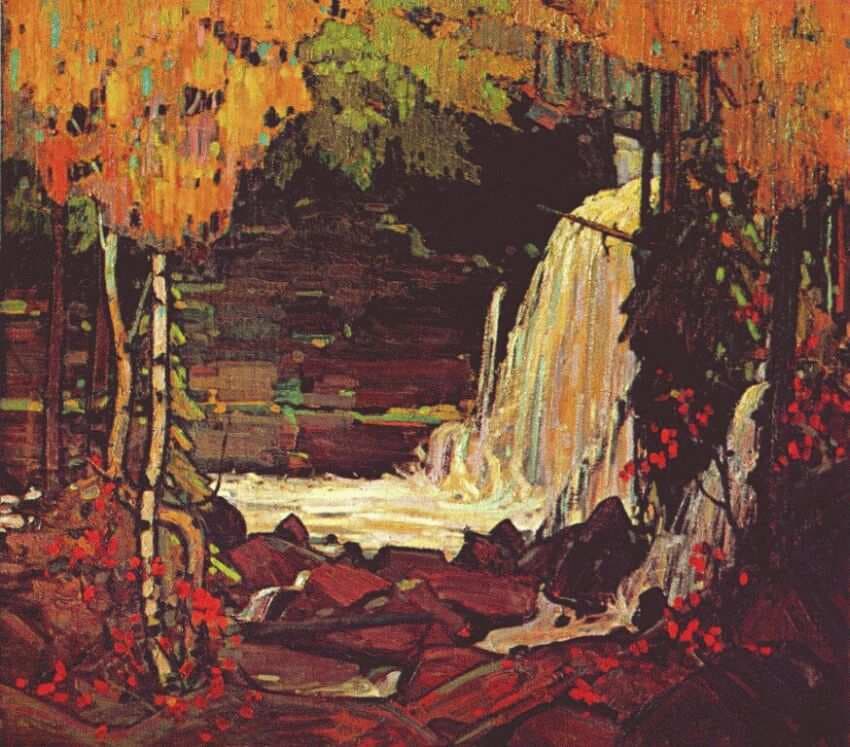 Woodland Waterfall — Tom Thomson