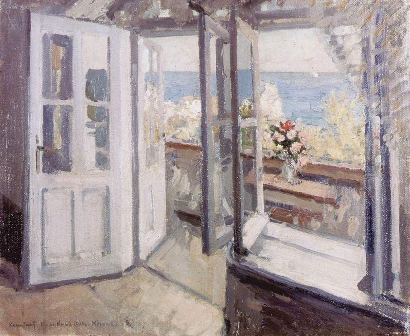 Balcony in the Crimea — Konstantin Korovin