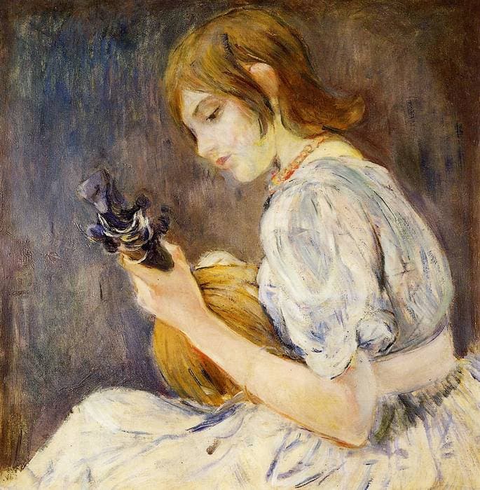 The Mandolin — Berthe Morisot