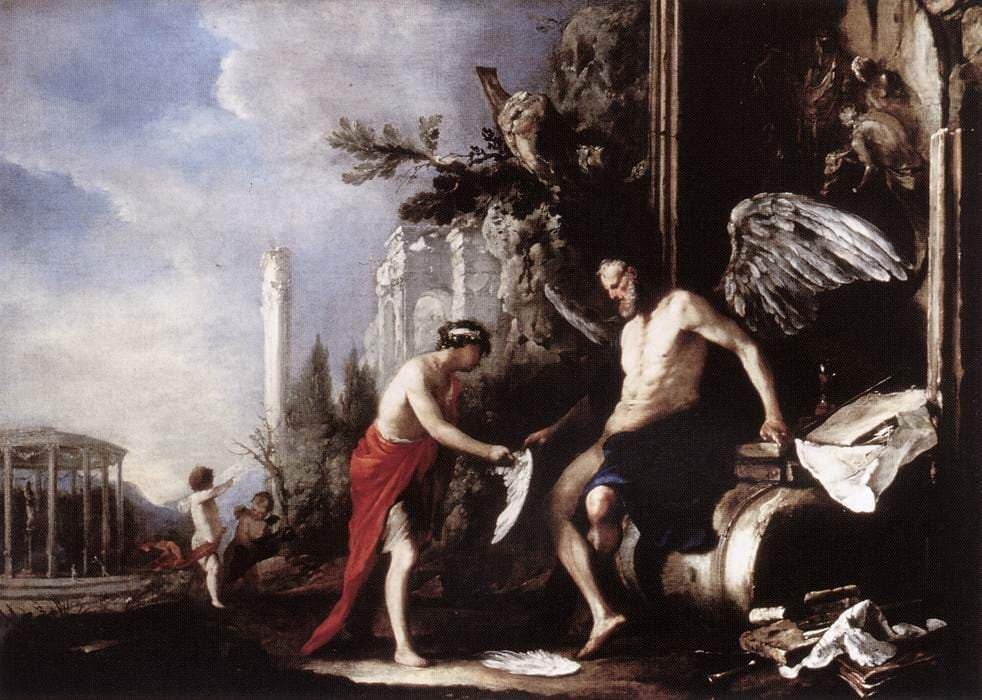 Allegory of Time — Heinrich Schonfeld