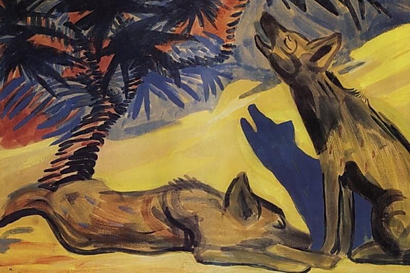 Hyenas — Martiros Saryan
