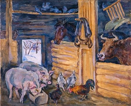 Painting for children — Pyotr Konchalovsky
