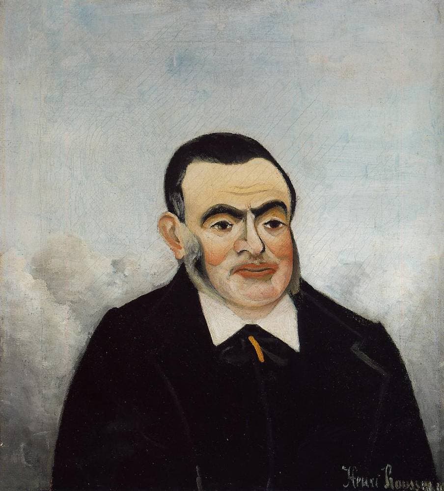 Portrait of a Man — Henri Rousseau