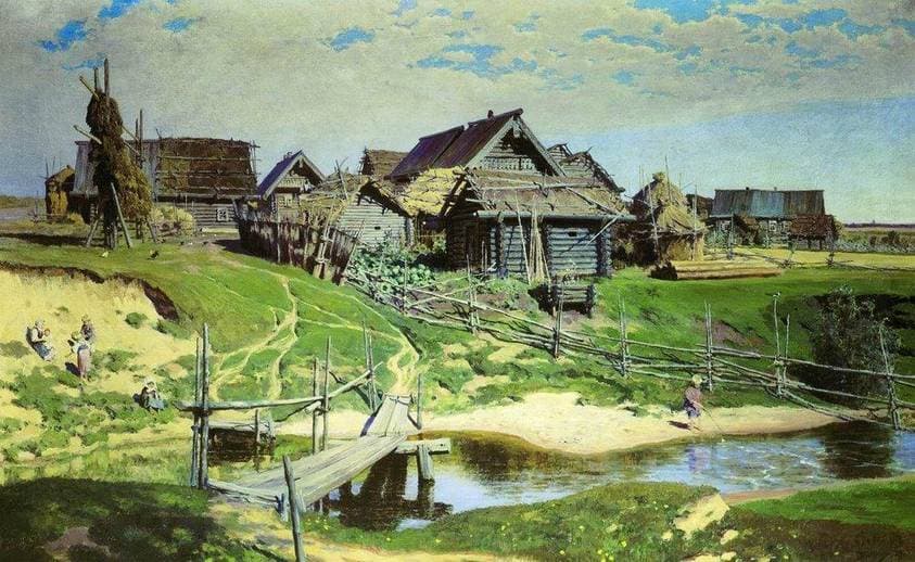 Russian Village — Vasily Polenov