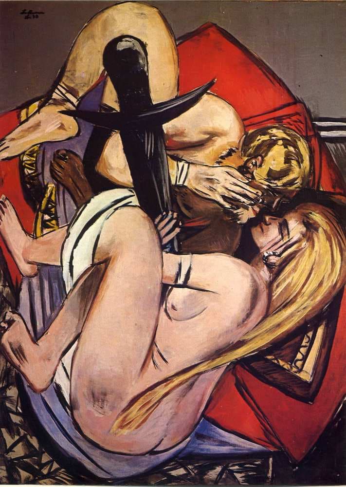 Brother and sister — Max Beckmann