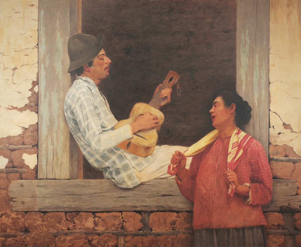 O violeiro — Jose Ferraz de Almeida Junior