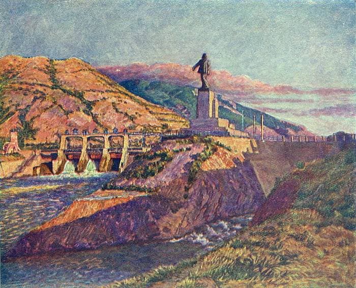 ZAGES and a statue of Lenin — Ilya Mashkov