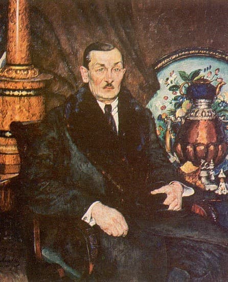Portrait of A.B. Szymanowsky — Ilya Mashkov