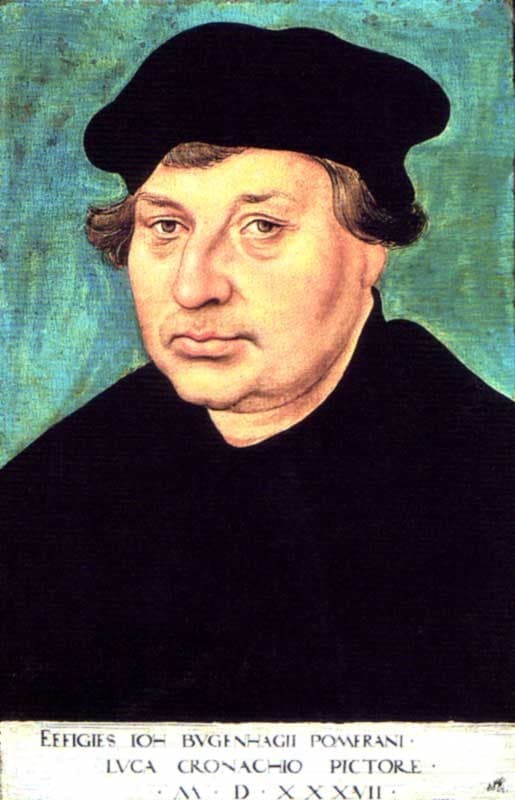 Johannes Bugenhagen — Lucas Cranach the Elder