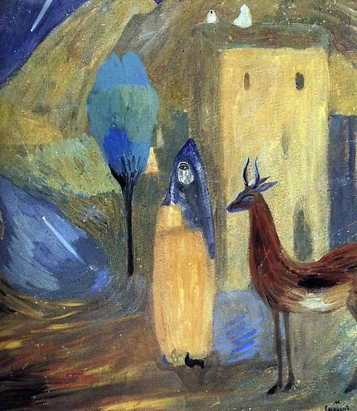 A comet — Martiros Saryan