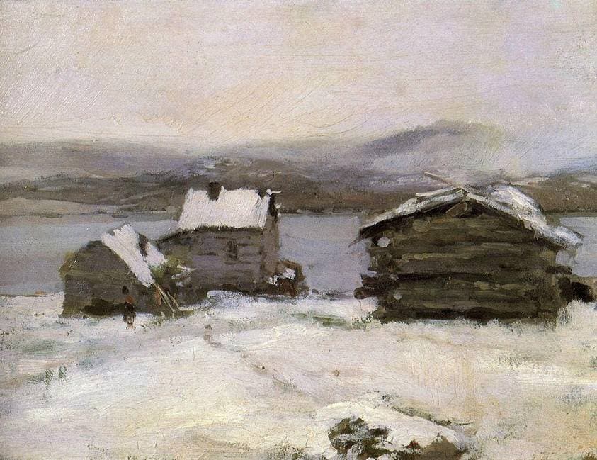 Winter in Lapland — Konstantin Korovin