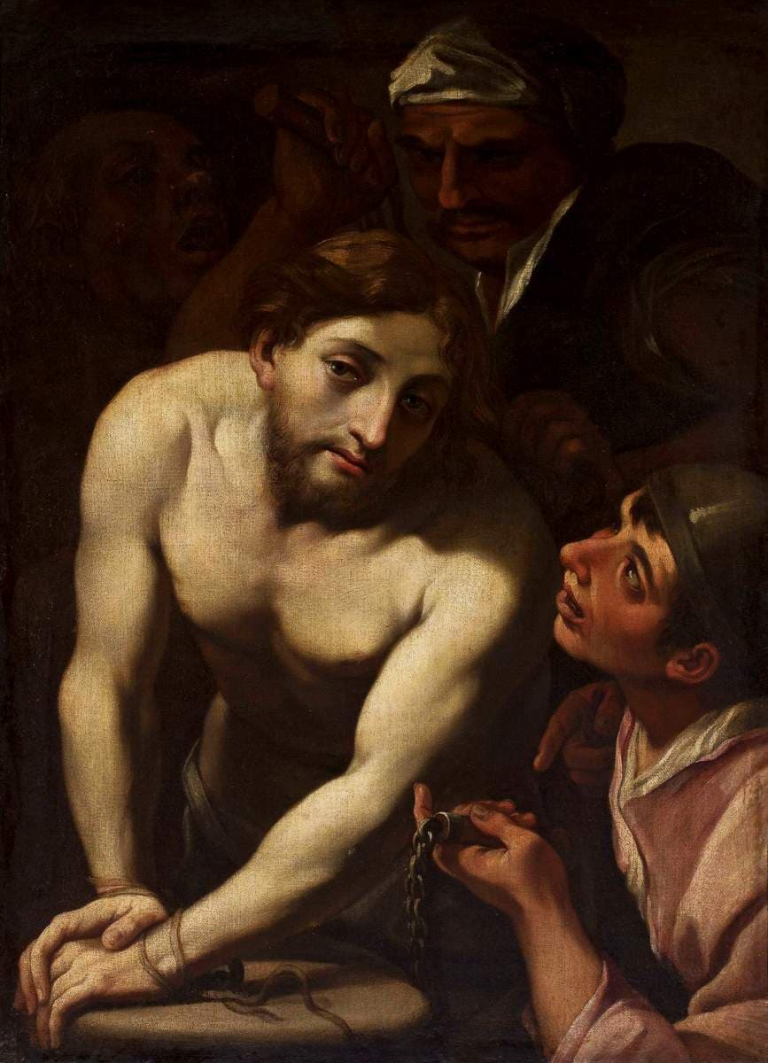 Christ at the Column — Gerard van Honthorst
