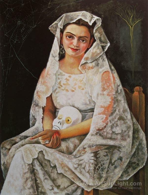 The Lady in White — Diego Rivera