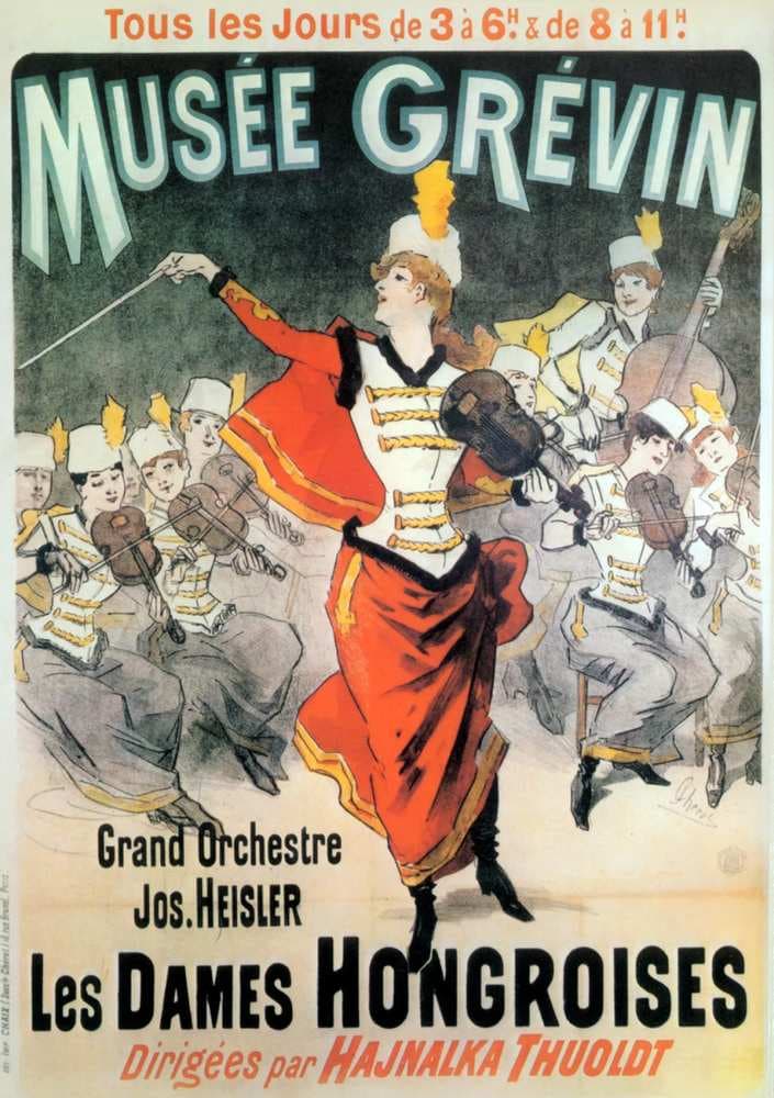 Poster for Musée Grévin — Jules Chéret
