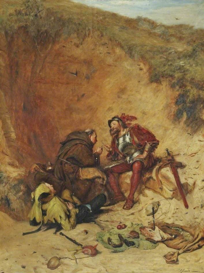 The Jester's Merry Thought — John Pettie
