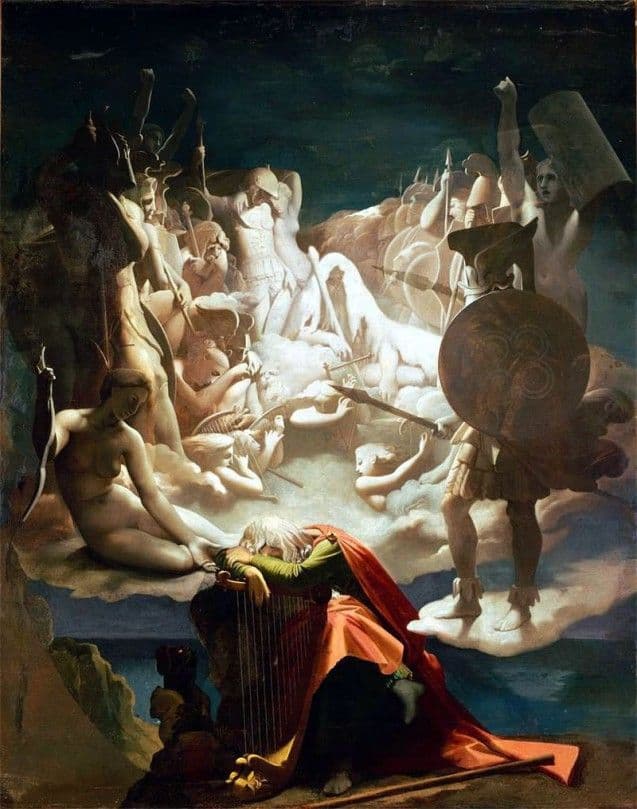 The Dream of Ossian — Jean-Auguste-Dominique Ingres