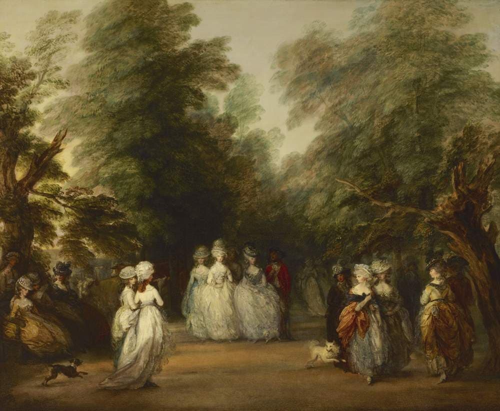 The Mall in St. James's Park — Thomas Gainsborough