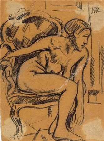 The female figure — Pyotr Konchalovsky