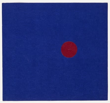 Red and Blue from the series Line Form Color — Ellsworth Kelly