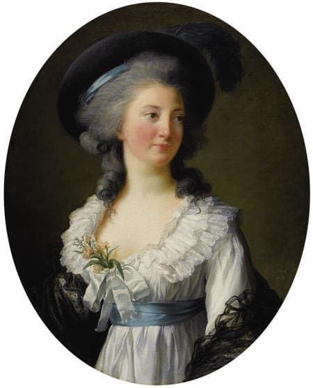 Portrait of Izabela Lubomirska — Élisabeth Vigée Le Brun