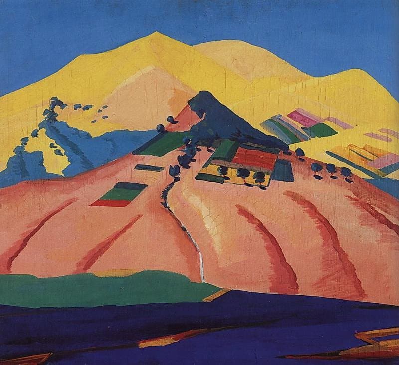 Sunny landscape — Martiros Saryan