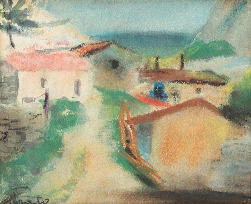 Houses in Balcic — Francisc Sirato