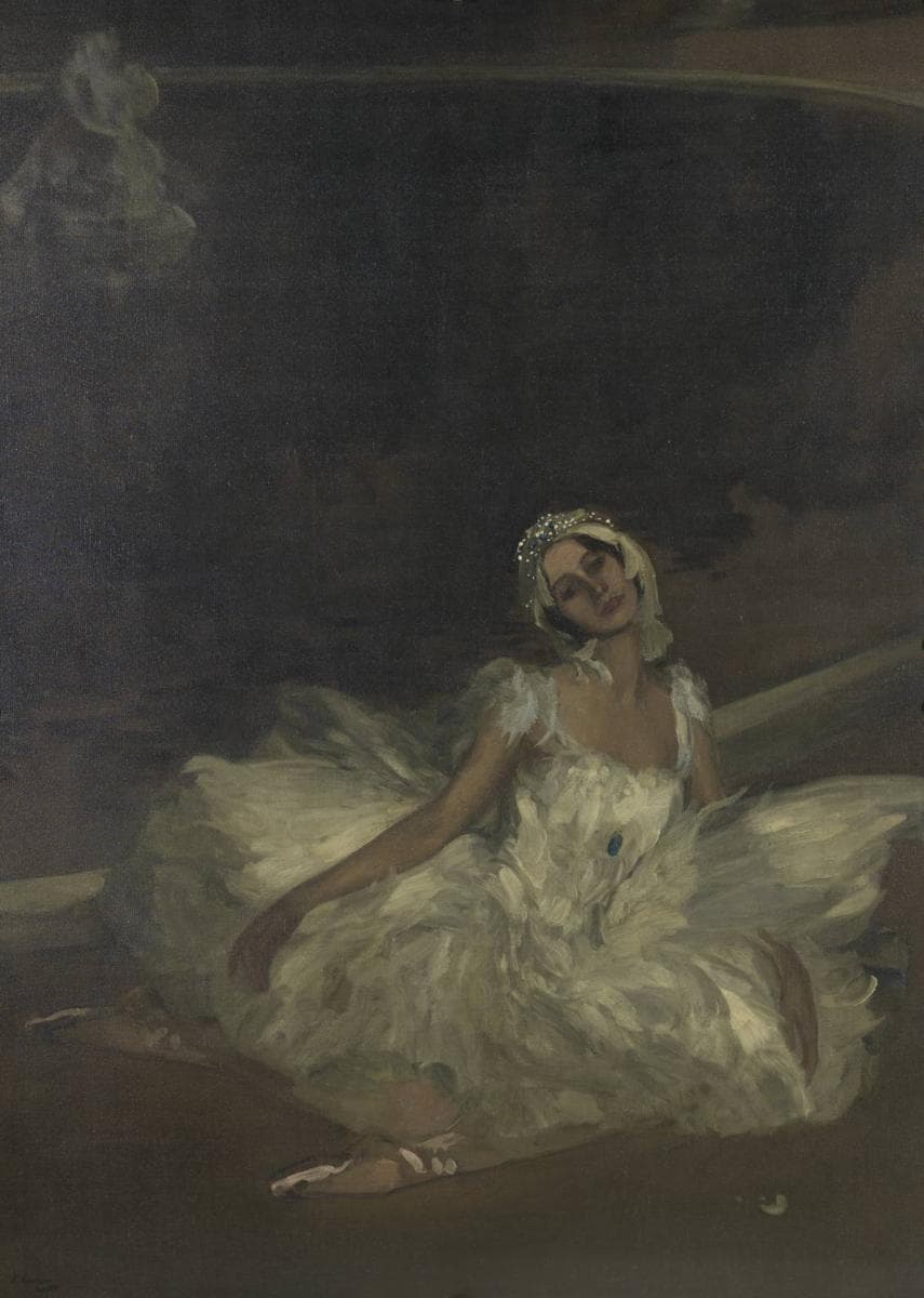 Le Mort du Cygne: Anna Pavlova — John Lavery