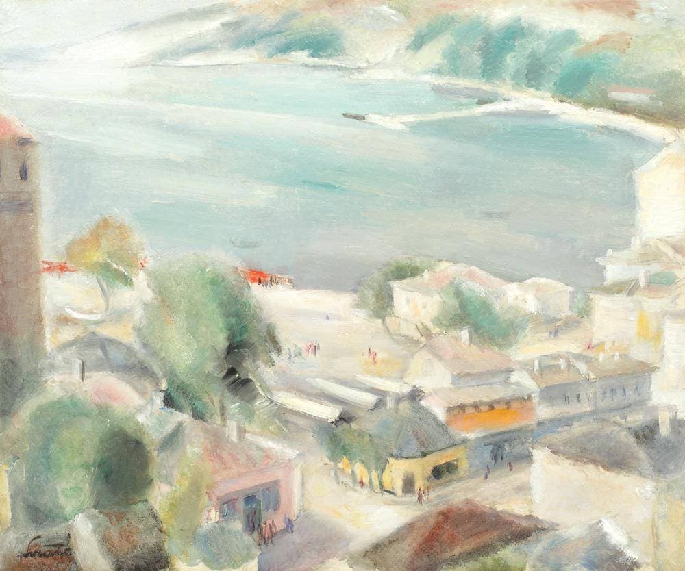 Square in Balcic — Francisc Sirato