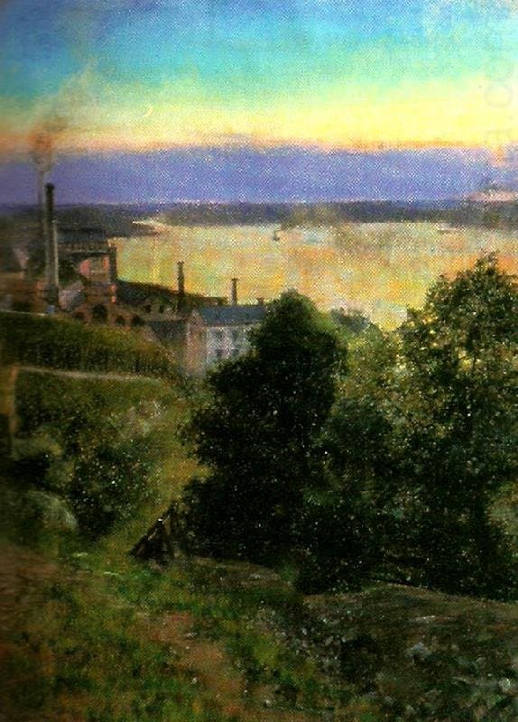 Summerevening — Eugène Jansson