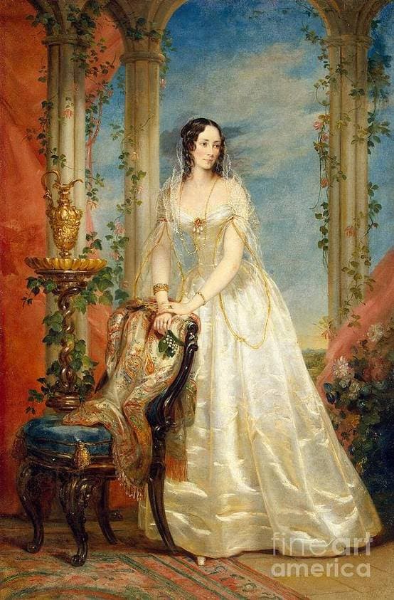 Portrait of Princess Zinaida Yusupova — Christina Robertson