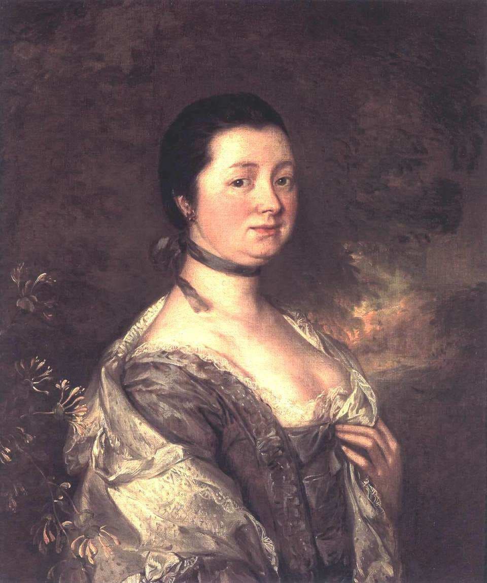 The Artist's Wife — Thomas Gainsborough