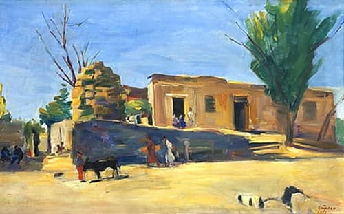 Village Ashnak — Martiros Saryan