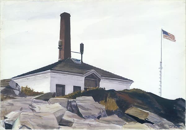 House of the Foghorn, I — Edward Hopper