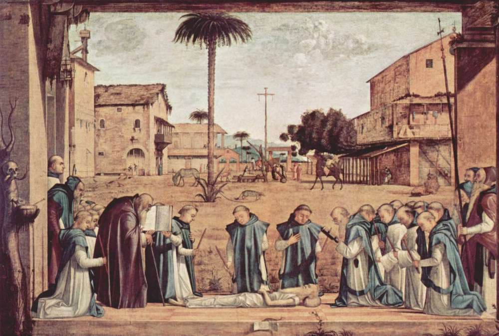 Burial of St. Jerome — Vittore Carpaccio