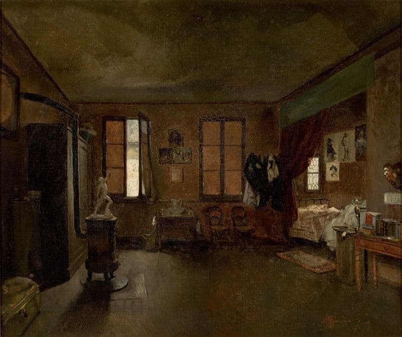 The Artist's Atelier — Jose Ferraz de Almeida Junior
