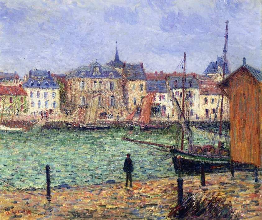 The Port of Pornic — Gustave Loiseau