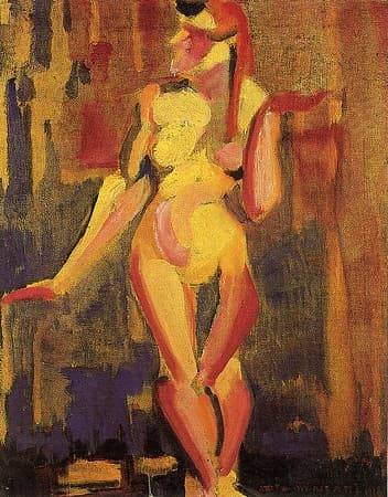 Nu Cubista N°1 — Anita Malfatti
