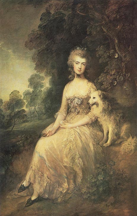Mrs. Mary Robinson ('Perdita') — Thomas Gainsborough