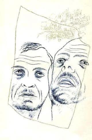 Two Friends — Toyen