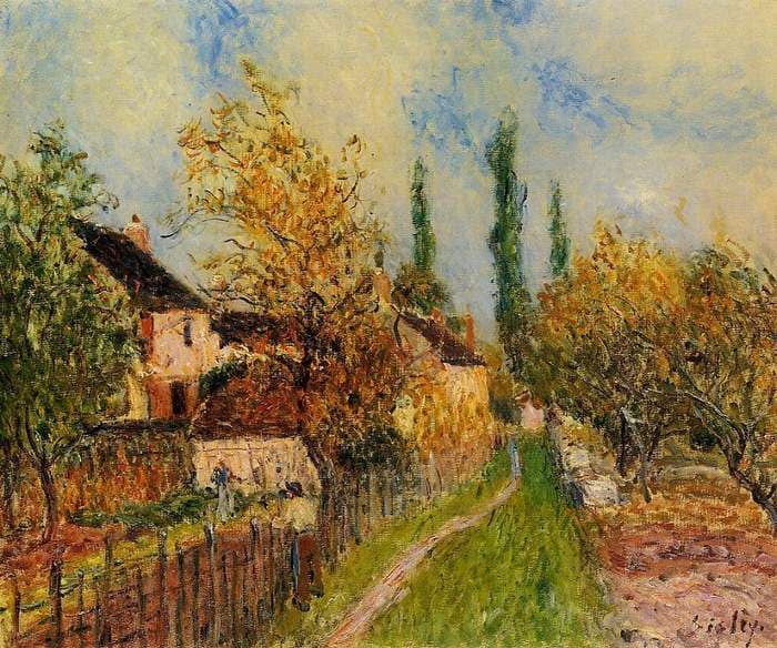 Path at Sablons — Alfred Sisley